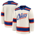 Cooneas E.Oilers Light Beige Alternate Premium Jerseys