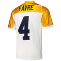 Cooneas GB.Packers 1994 #4 Brett Favre Mitchell & Ness White Authentic Throwback Retired Player Stitched Puhic Jersey
