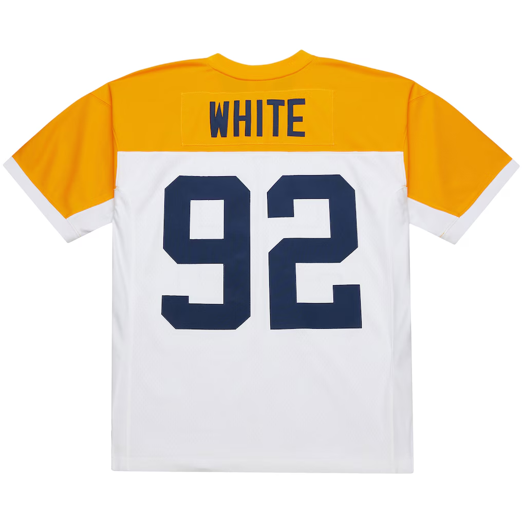 Cooneas GB.Packers 2010 #92 Reggie White Mitchell & Ness White 1994 Legacy Replica Stitched Puhic Jersey
