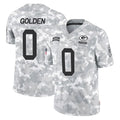 Cooneas GB.Packers #0 Matthew Golden Player Arctic Camo Salute To Service Limited Stitched Jerseys