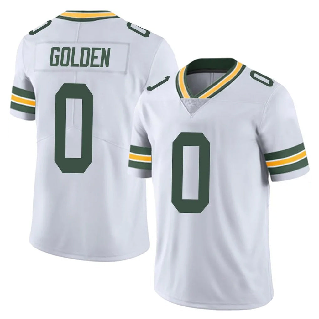 Cooneas GB.Packers #0 Matthew Golden Player White Vapor Untouchable Limited Home Game Stitched Jerseys