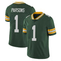 Cooneas GB.Packers #1 Micah Parsons Player Green Vapor Untouchable Limited Home Game Stitched Jerseys
