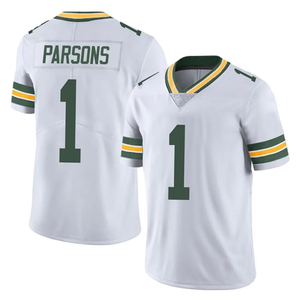 Cooneas GB.Packers #1 Micah Parsons Player White Vapor Untouchable Limited Home Game Stitched Jerseys