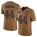 Cooneas GB.Packers #44 Zaire Franklin Player Brown Salute To Service Limited Stitched Jerseys
