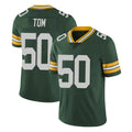 Cooneas GB.Packers #50 Zach Tom Player Green Vapor Untouchable Limited Home Game Stitched Jerseys