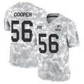 Cooneas GB.Packers #56 Edgerrin Cooper Player Arctic Camo Salute To Service Limited Stitched Jerseys