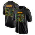 Cooneas GB.Packers #56 Edgerrin Cooper Player Black Fashion Home Game Stitched Jerseys