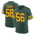 Cooneas GB.Packers #56 Edgerrin Cooper Player Green Alternate Home Game Stitched Jerseys