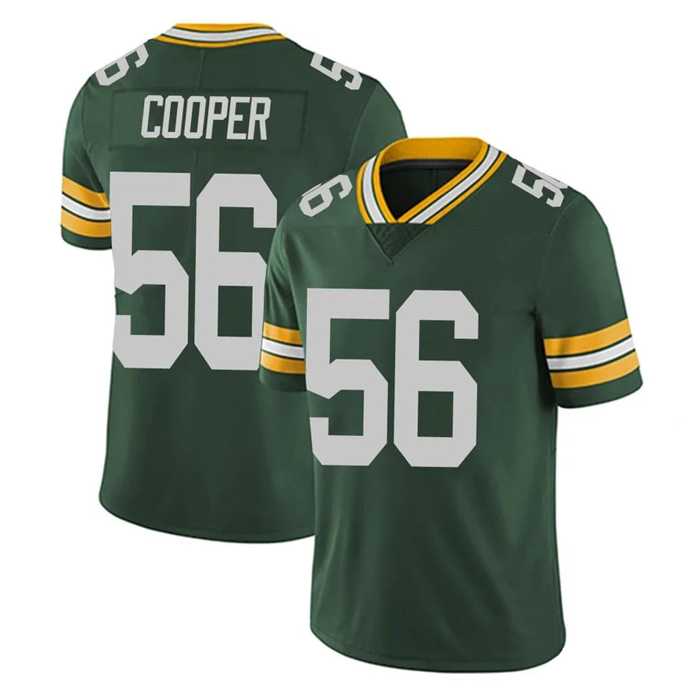 Cooneas GB.Packers #56 Edgerrin Cooper Player Green Vapor Untouchable Limited Home Game Stitched Jerseys