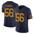 Cooneas GB.Packers #56 Edgerrin Cooper Player Navy The 1923 Classic Vapor F.U.S.E. Home Game Stitched Jerseys