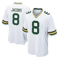 Cooneas GB.Packers #8 Josh Jacobs Player White Home Game Stitched Jerseys