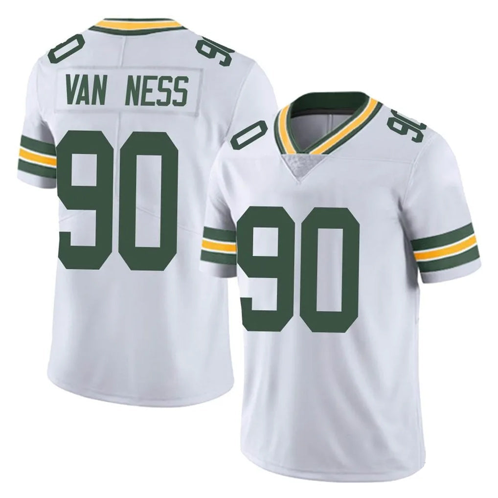 Cooneas GB.Packers #90 Lukas Van Ness Player White Vapor Untouchable Limited Home Game Stitched Jerseys