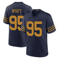 Cooneas GB.Packers #95 Devonte Wyatt Player Navy The 1923 Classic Home Game Stitched Jerseys