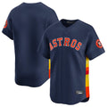 Cooneas H.Astros Navy Home Limited Blank Player Stitched Jerseys