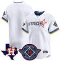 Cooneas H.Astros White City Connect Texas Patch Vapor Premier Blank Player Limited Home Stitched Jerseys