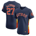 Cooneas H.Astros #27 Jose Altuve Player Navy Limited Elite Home Stitched Jerseys