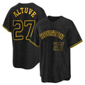 Cooneas H.Astros #27 Jose Altuve Player Snake Skin City Home Game Stitched Jerseys