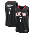 Cooneas H.Rockets #7 Kevin Durant Black Fast Break Replica Player Stitched Jerseys-Statement Edition
