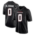 Cooneas H.Texans #0 Azeez Al-Shaair Player Carbon Black Fashion Home Game Stitched Jerseys