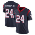 Cooneas H.Texans #24 Derek Stingley Jr. Player Navy Limited Vapor Untouchable Home Game Stitched Jerseys