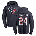 Cooneas H.Texans #24 Derek Stingley Jr. Player Navy Pro Line Pullover Hoodie Limited Game Stitched Jerseys