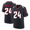 Cooneas H.Texans #24 Derek Stingley Jr. Player Navy Team Home Game Stitched Jerseys