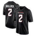 Cooneas H.Texans #2 Calen Bullock Player Carbon Black Fashion Home Game Stitched Jerseys