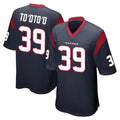 Cooneas H.Texans #39 Henry To'oTo'o Player Navy Home Game Stitched Jerseys