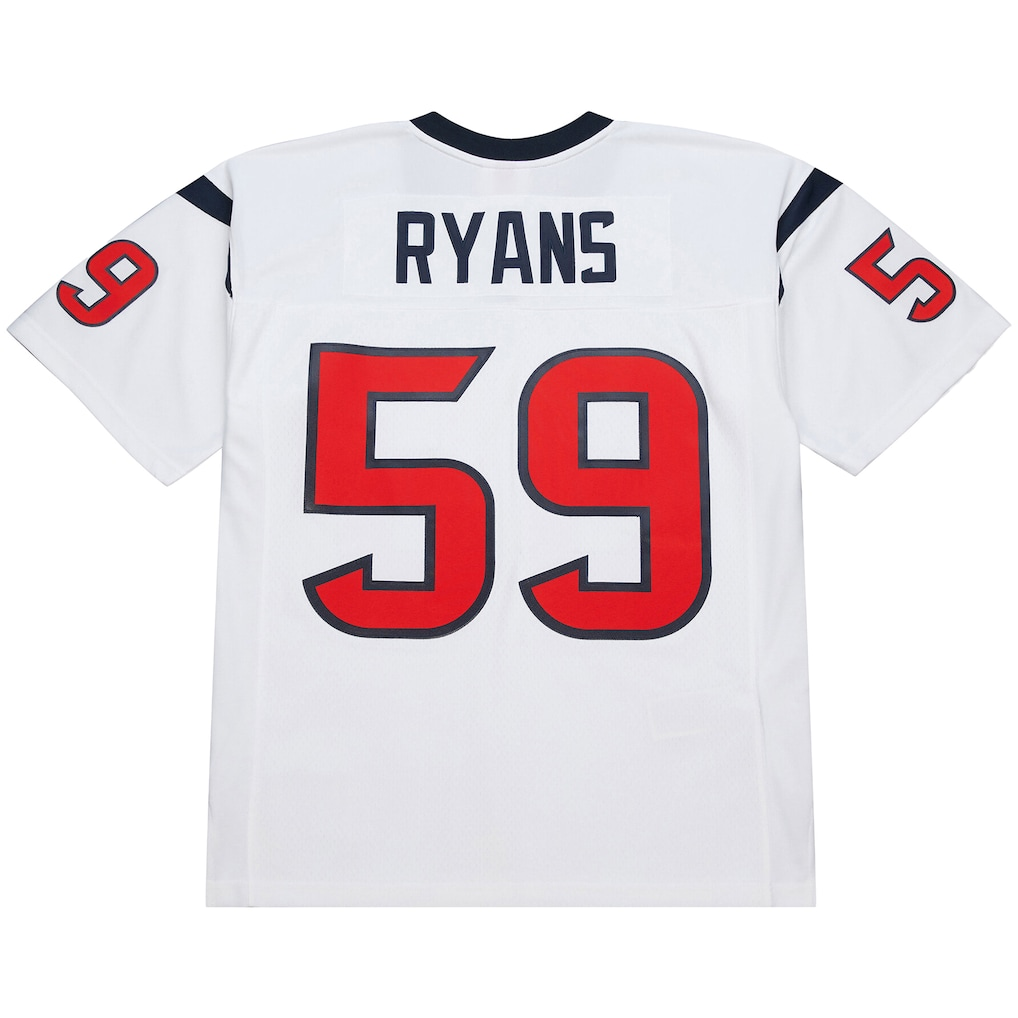 Cooneas H.Texans #59 DeMeco Ryans Mitchell & Ness White 2006 Legacy Replica Jersey Stitched Puhic
