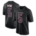 Cooneas H.Texans #5 Jalen Pitre Player Black Fashion Home Game Stitched Jerseys