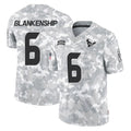 Cooneas H.Texans #6 Reed Blankenship Player Arctic Camo Salute To Service Limited Game Stitched Jerseys