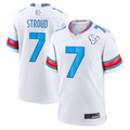 Cooneas H.Texans #7 C.J. Stroud White 2026 Rivalries Collection Game Stitched Jerseys