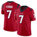 Cooneas H.Texans #7 CJ Stroud Player Red Limited Vapor F.U.S.E. Home Game Stitched Jerseys