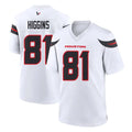 Cooneas H.Texans #81 Jayden Higgins Player White Home Game Stitched Jerseys