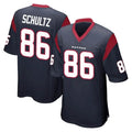 Cooneas H.Texans #86 Dalton Schultz Player Navy Home Game Stitched Jerseys