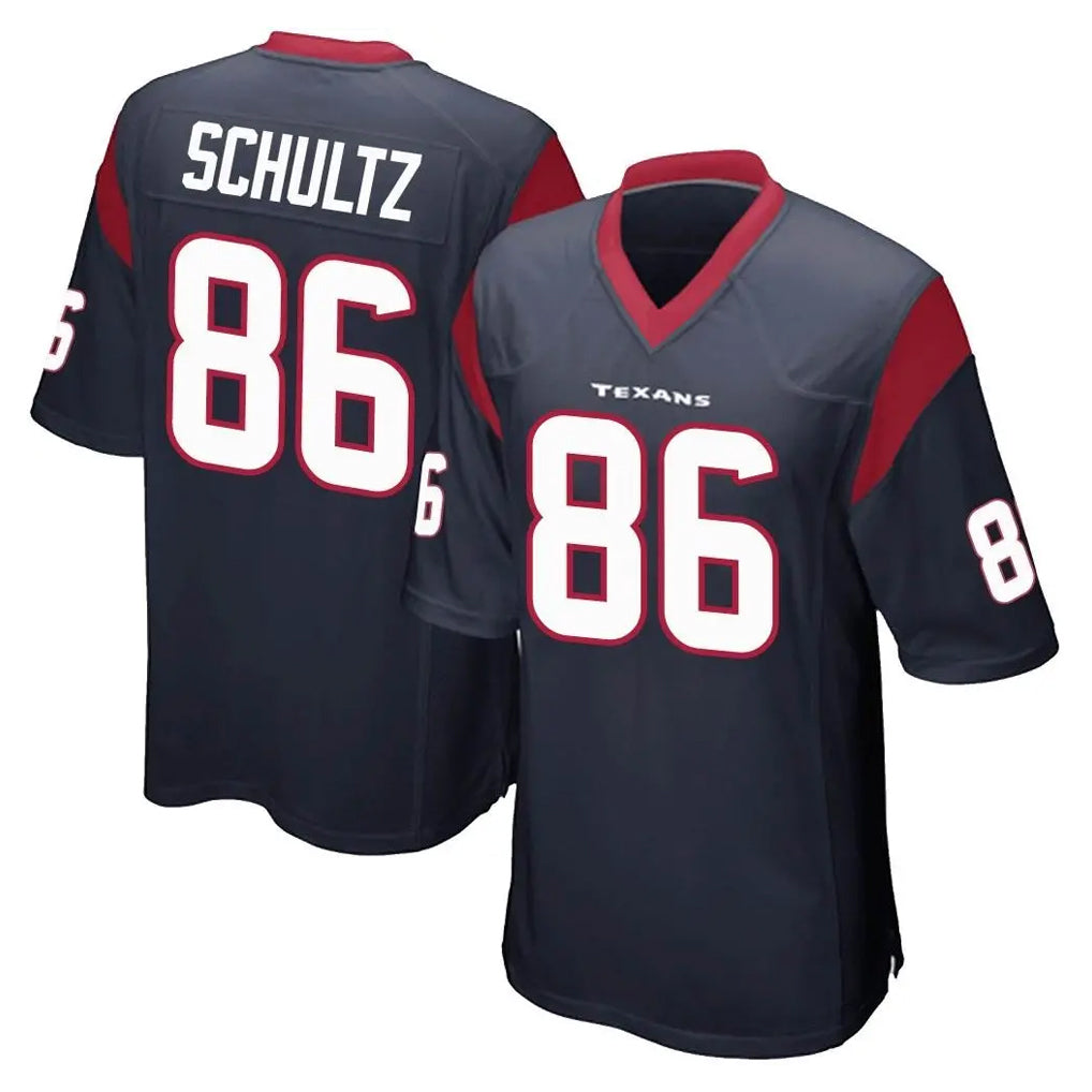 Cooneas H.Texans #86 Dalton Schultz Player Navy Home Game Stitched Jerseys