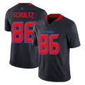 Cooneas H.Texans #86 Dalton Schultz Player Navy Limited 2nd Alternate Vapor F.U.S.E. Home Game Stitched Jerseys