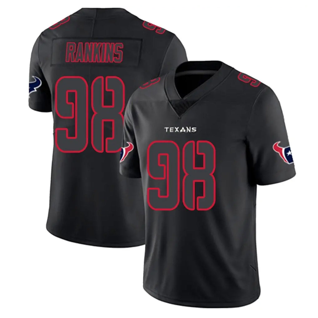 Cooneas H.Texans #98 Sheldon Rankins Player Black Impact Limited Game Stitched Jerseys