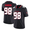 Cooneas H.Texans #98 Sheldon Rankins Player Navy Limited Alternate Vapor F.U.S.E. Home Game Stitched Jerseys