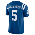 Cooneas IN.Colts #5 Anthony Richardson Royal Vapor F.U.S.E. Limited Jersey American Stitched Football Jerseys