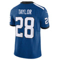 Cooneas IN.Colts #28 Jonathan Taylor Blue Vapor F.U.S.E. Limited Jersey American Stitched Jersey
