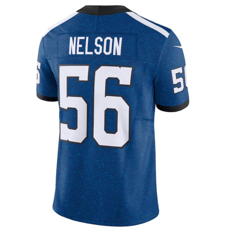 Cooneas IN.Colts #56 Quenton Nelson Blue Vapor F.U.S.E. Limited Jersey American Stitched Jerseys