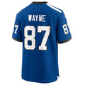 Cooneas IN.Colts #87 Reggie Wayne Royal Retired Player Game Jersey American Stitched Football Jerseys