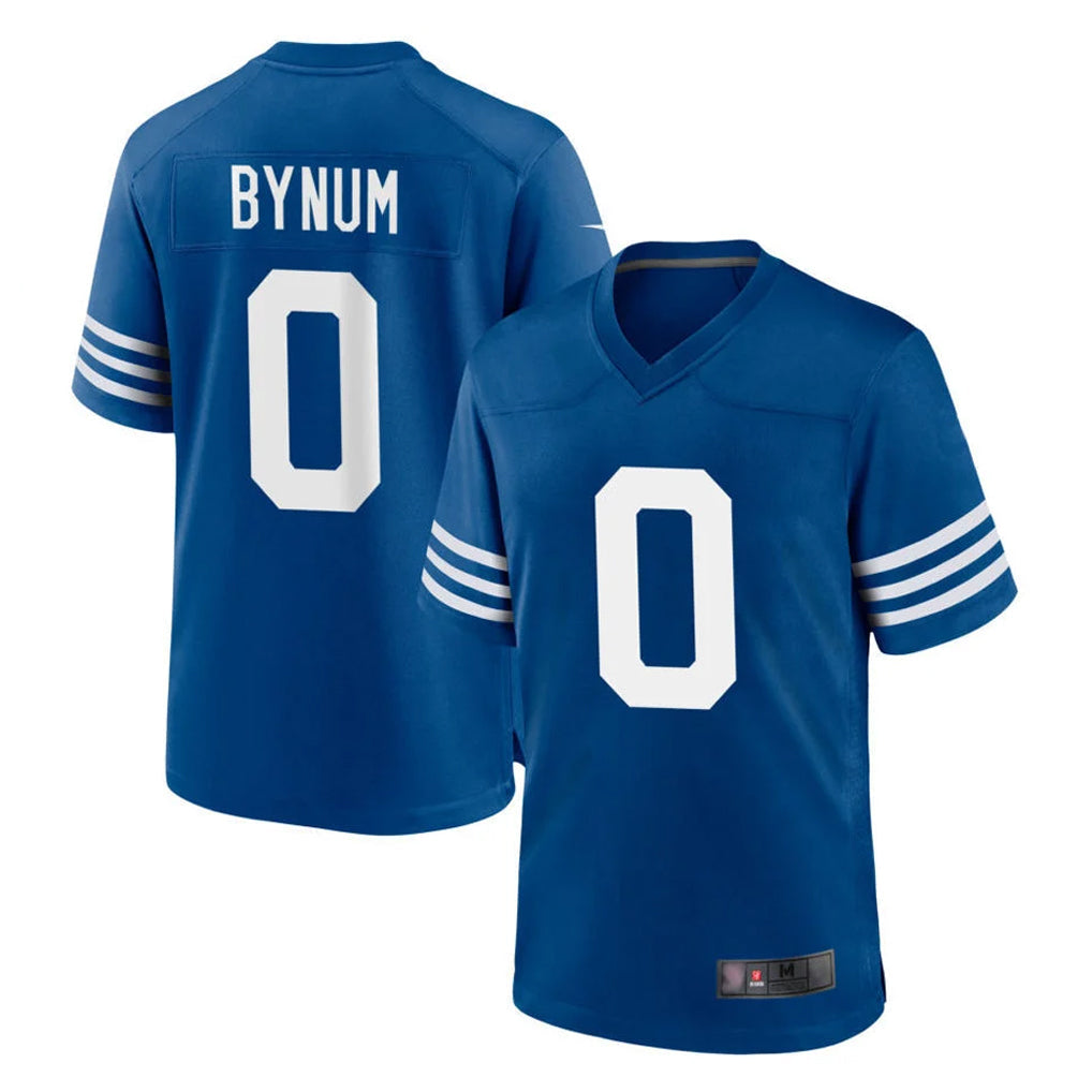 Cooneas IN.Colts #0 Camryn Bynum Player Royal Limited Home Game Stitched Jerseys