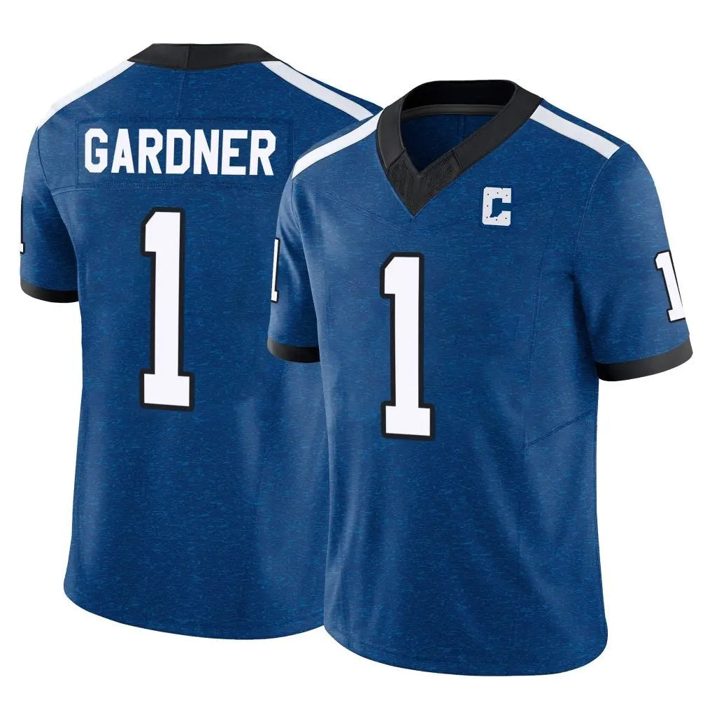 Cooneas IN.Colts #1 Sauce Gardner Player Royal Limited Indiana Nights Alternate Vapor F.U.S.E. Home Game Stitched Jerseys