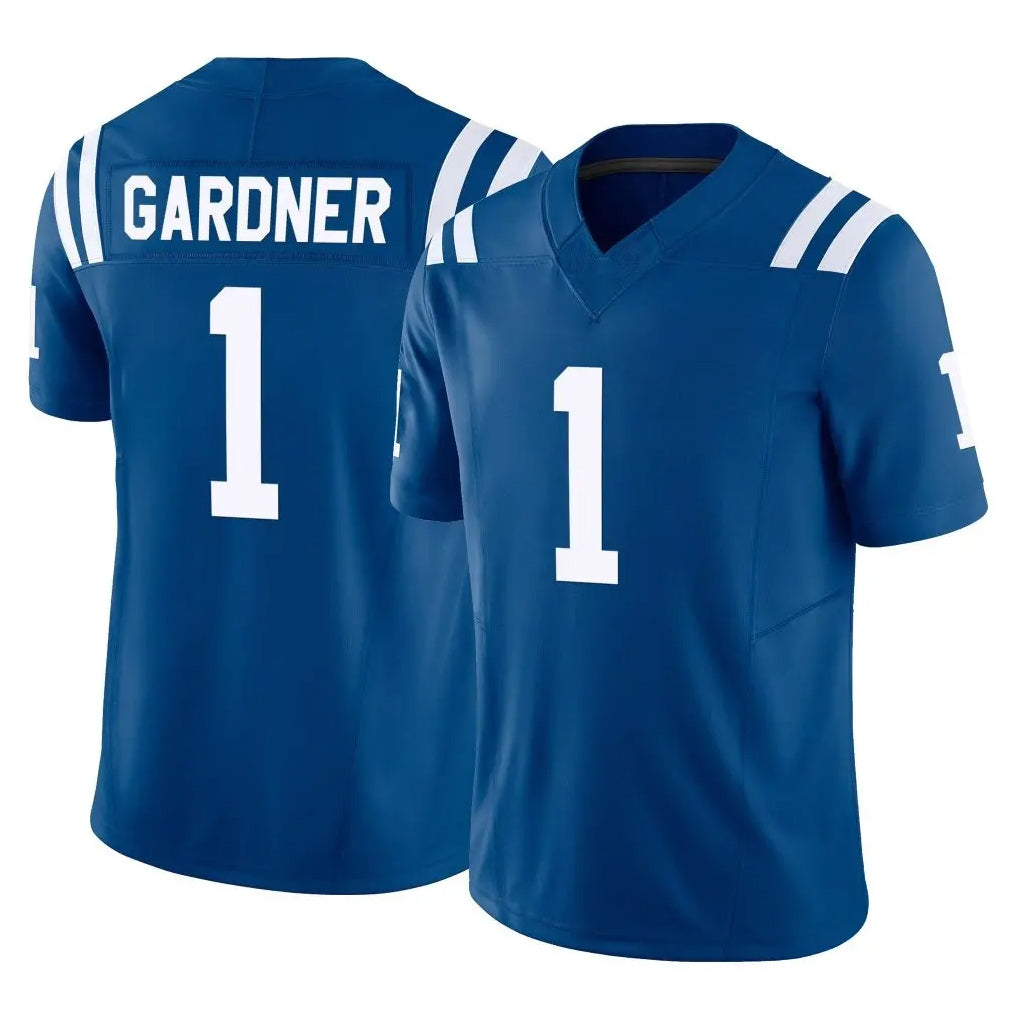 Cooneas IN.Colts #1 Sauce Gardner Player Royal Limited Vapor F.U.S.E. Home Game Stitched Jerseys