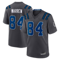 Cooneas IN.Colts #84 Tyler Warren Anthracite 2026 Rivalries Collection Game Stitched Jerseys