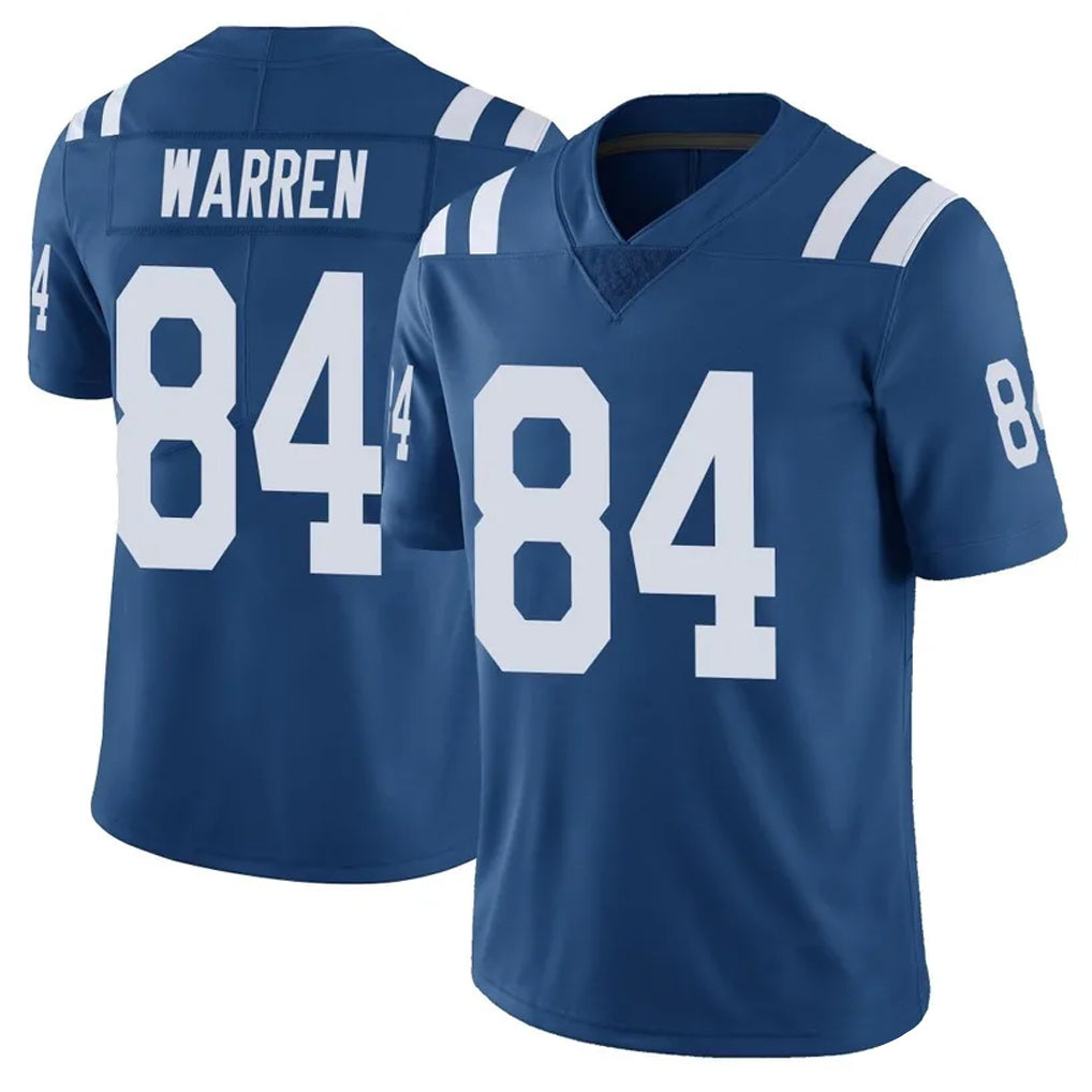 Cooneas IN.Colts #84 Tyler Warren Player Royal Vapor Limited Stitched Jersey