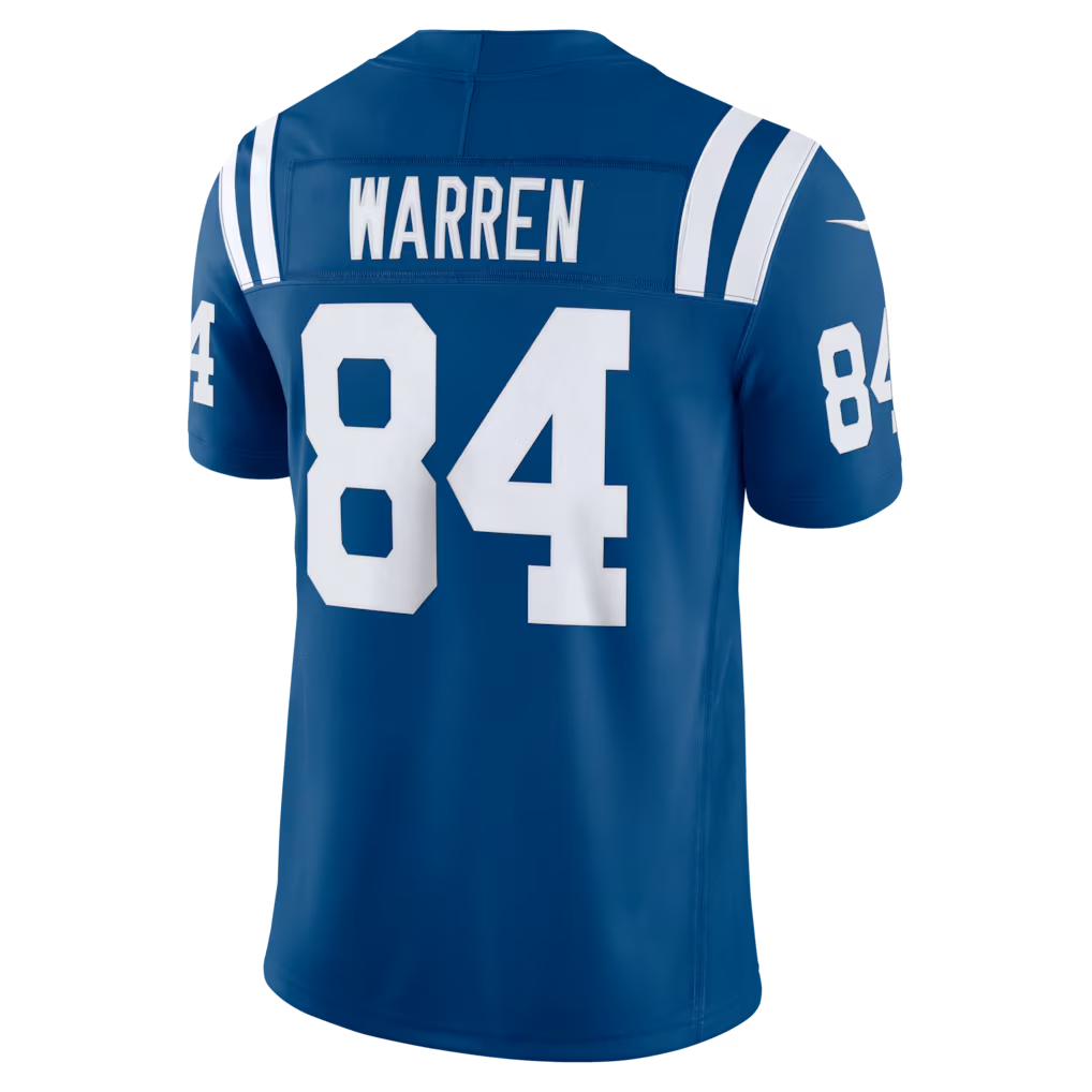Cooneas IN.Colts #84 Tyler Warren Tyler Warren Royal Team Vapor F.U.S.E. Stitched Limited Jerseys