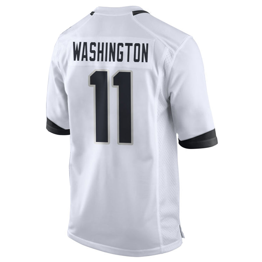 Cooneas J.Jaguars #11 Parker Washington Player White Home Game Stitched Jerseys